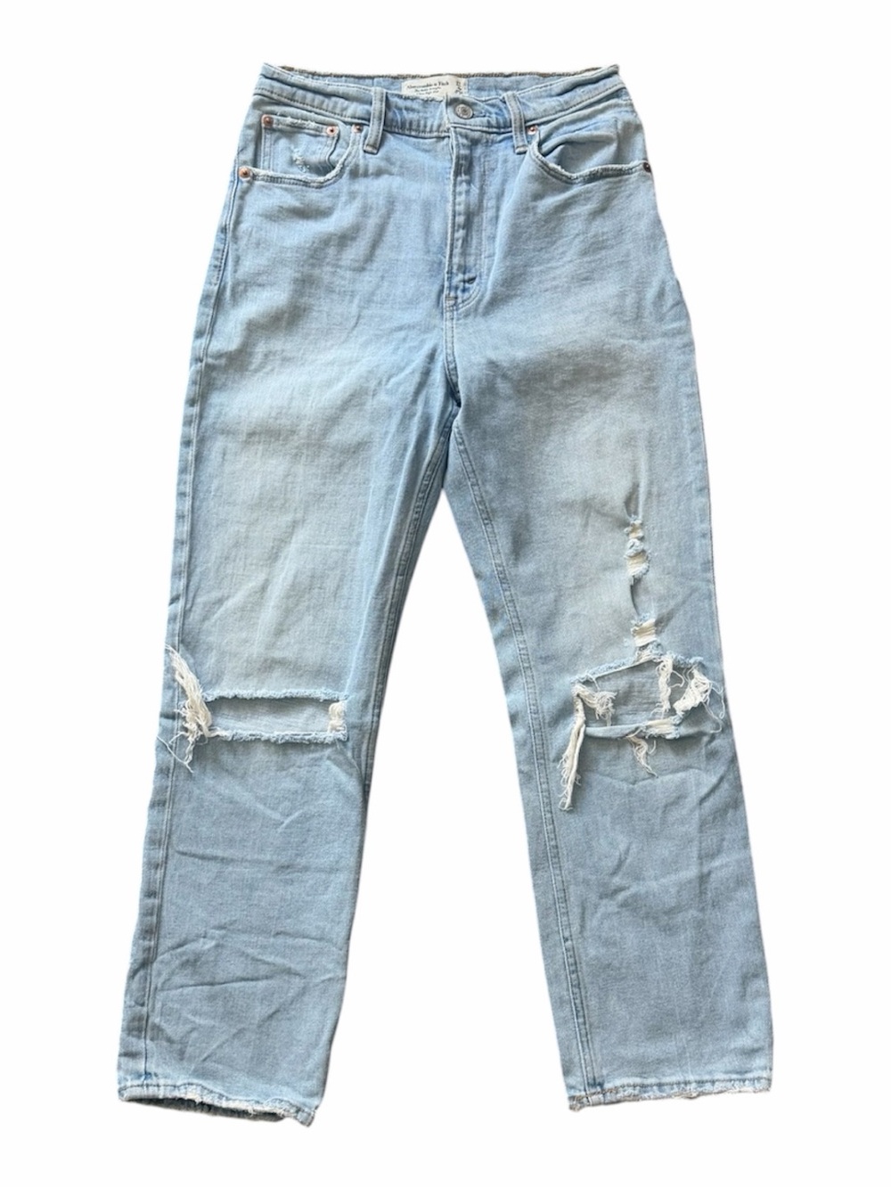 Abercrombie & Fitch Ultra High Rise Ankle Straight size 27R